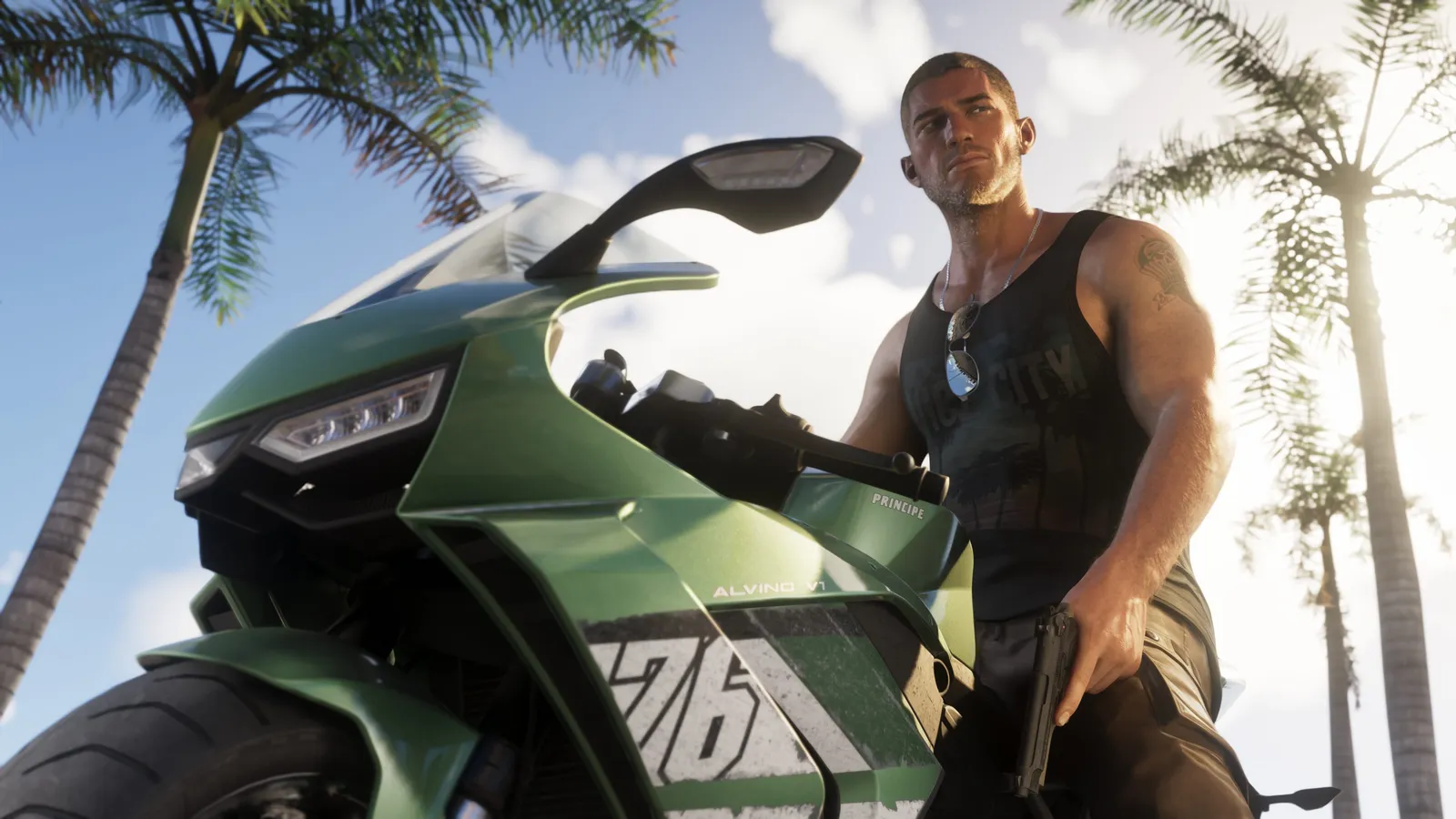 Jason Duval in an official GTA 6 screenshot