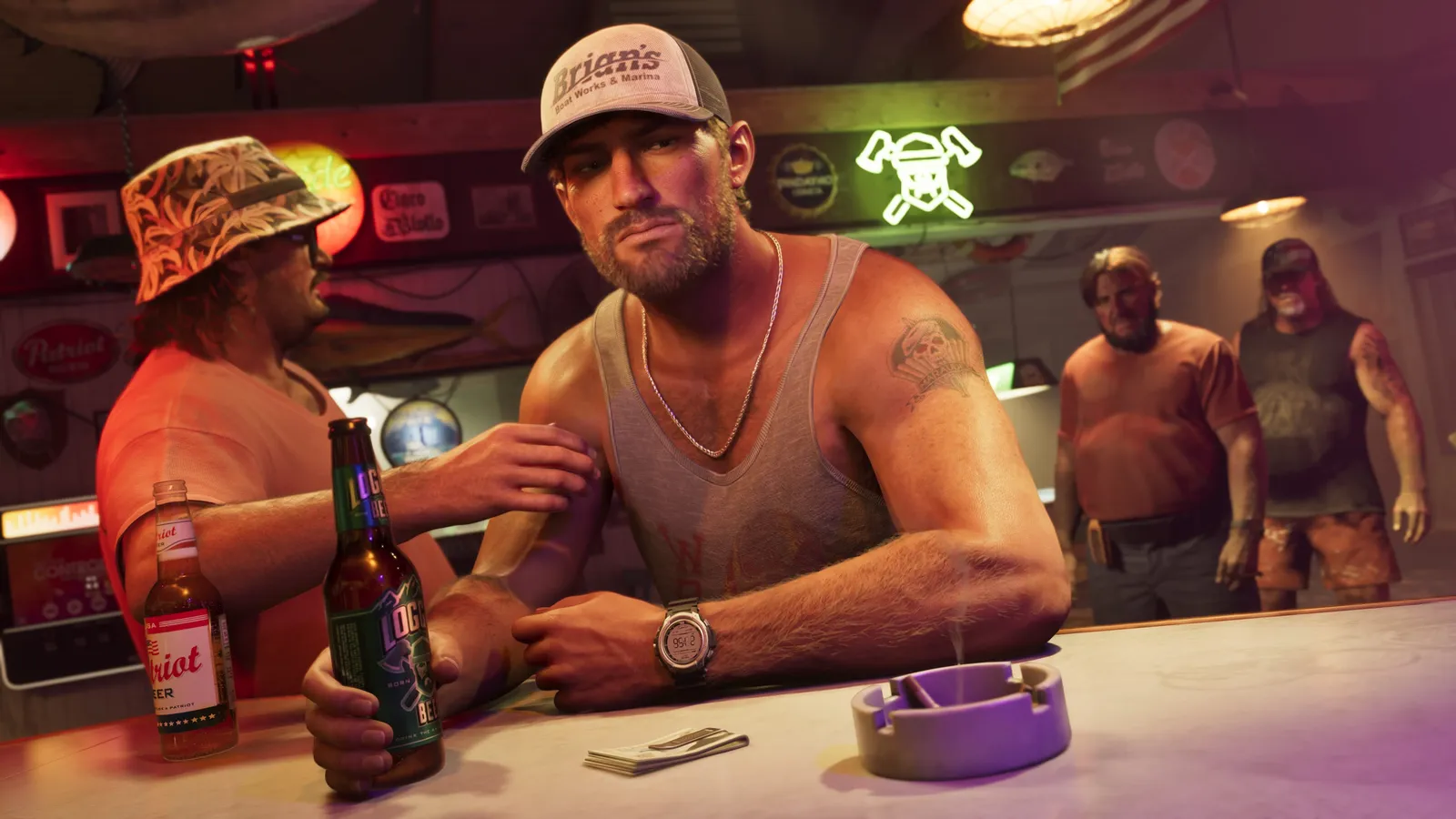 Jason Duval in a second close-up from Rockstar's June 2026 screenshot batch