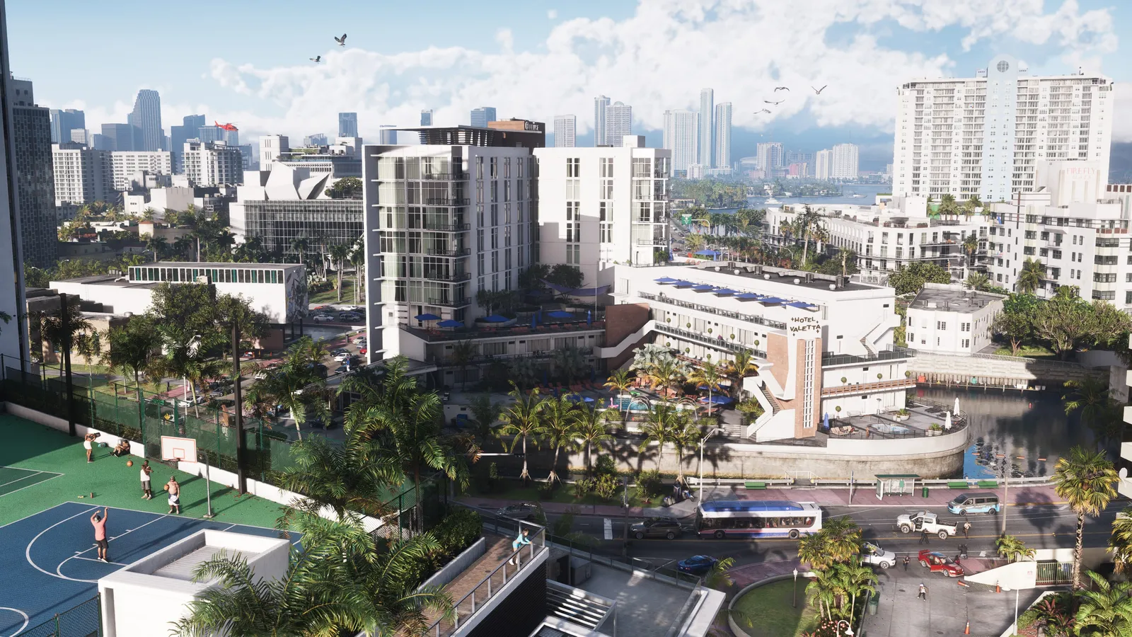 Vice City in an official GTA 6 screenshot, third look