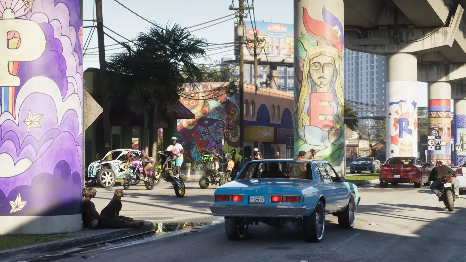 Vice City in an official GTA 6 screenshot, ninth look